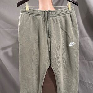 Nike Fleece Jogger Sweatpant Olive Green Size Medium